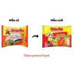 Mì gấu đỏ mẫu mới