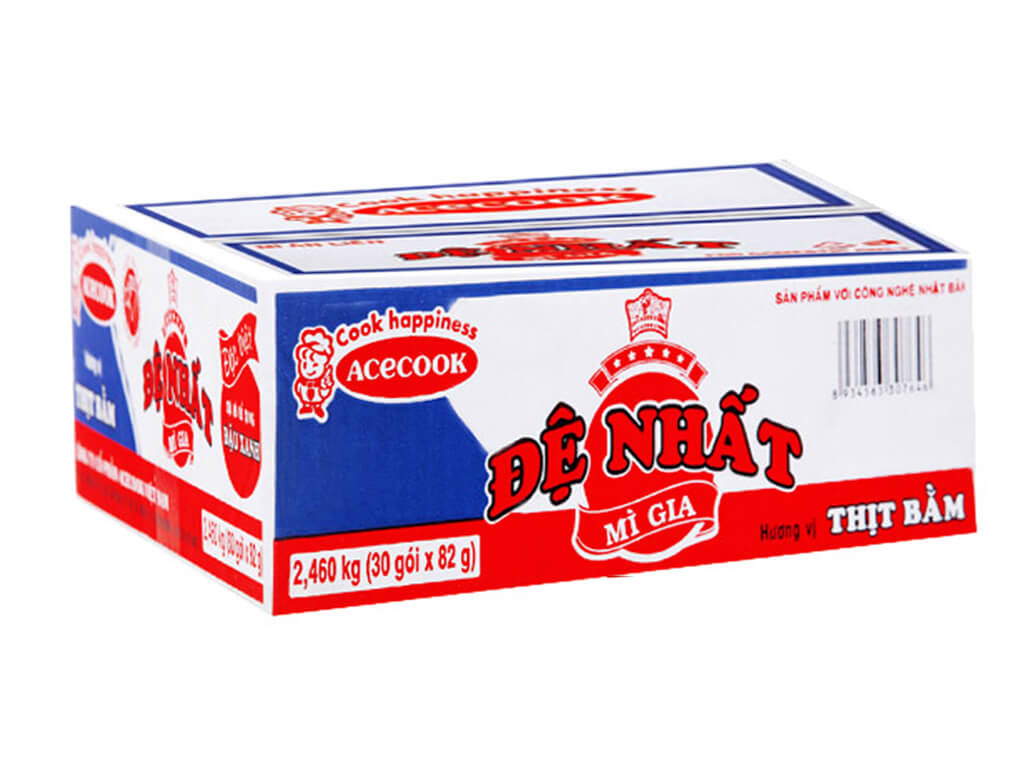 Thùng mì Đệ Nhất thịt bằm 30 gói