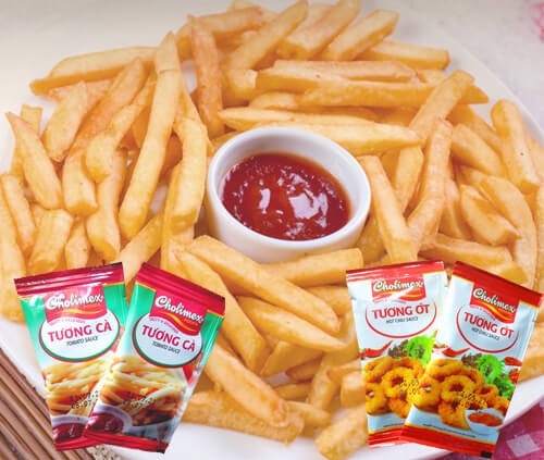 tương cà, tương ớt cholimex gói 10g